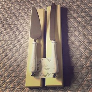 Lenox Wedding Promises Opal Innocence Cake Serving